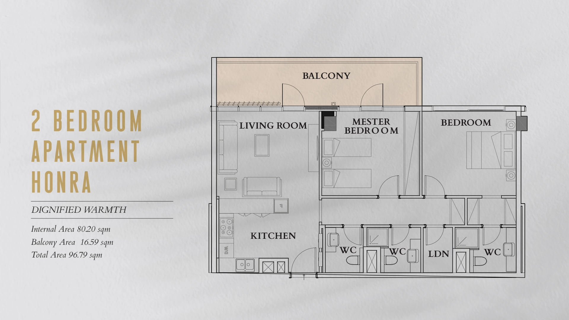 2 BR - Type B